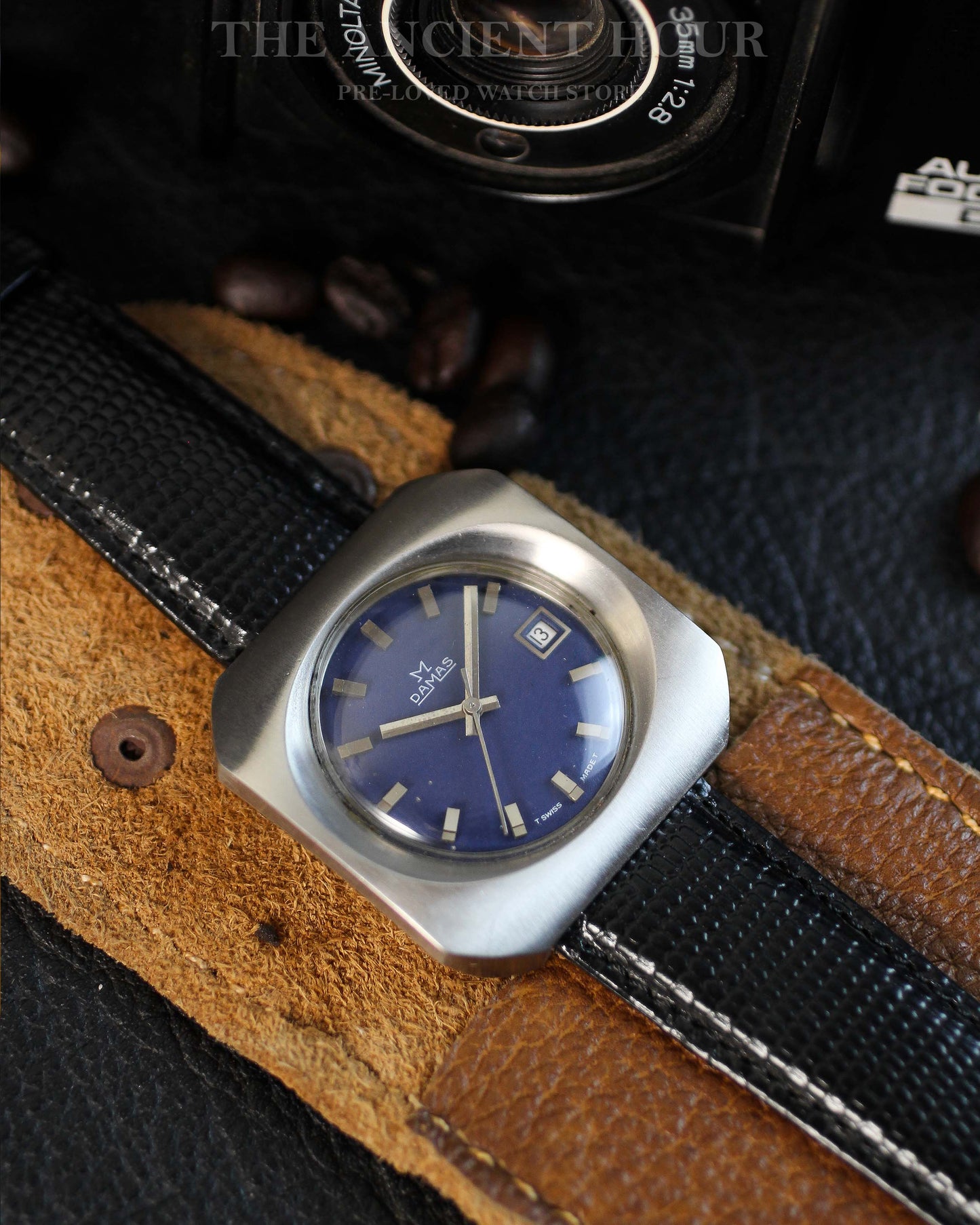 Vintage DAMAS - 2772 Gold-Plated Automatic Watch - Swiss made