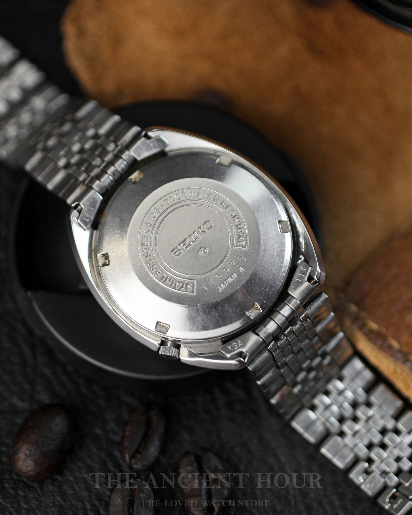 Seiko 5 Actus - 6106 Automatic movement - White linen dial