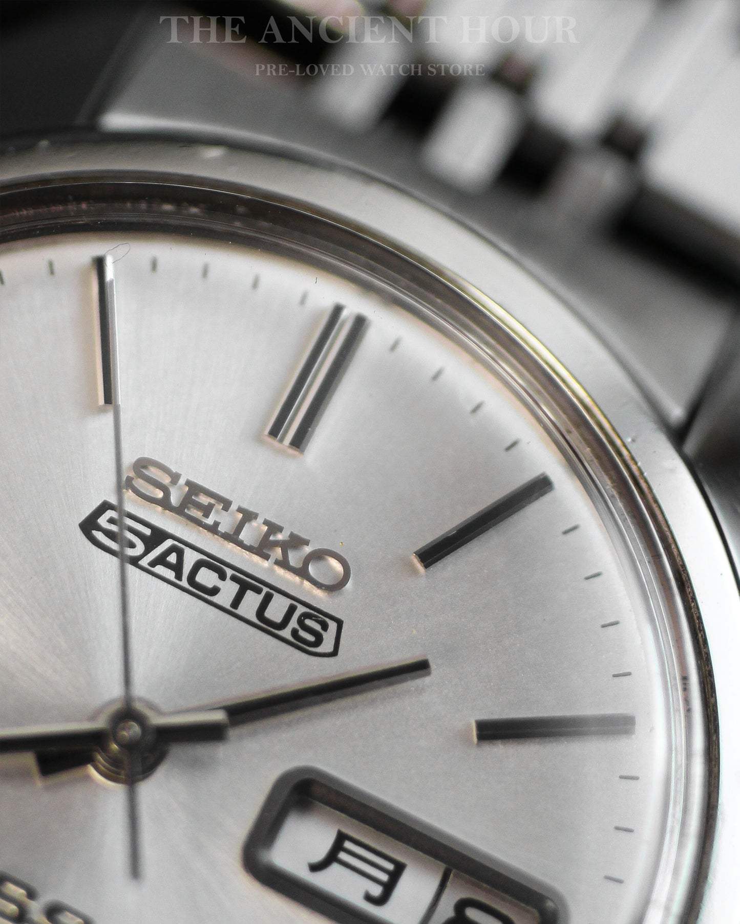 Seiko 5 Actus - 6106 Automatic movement - White linen dial