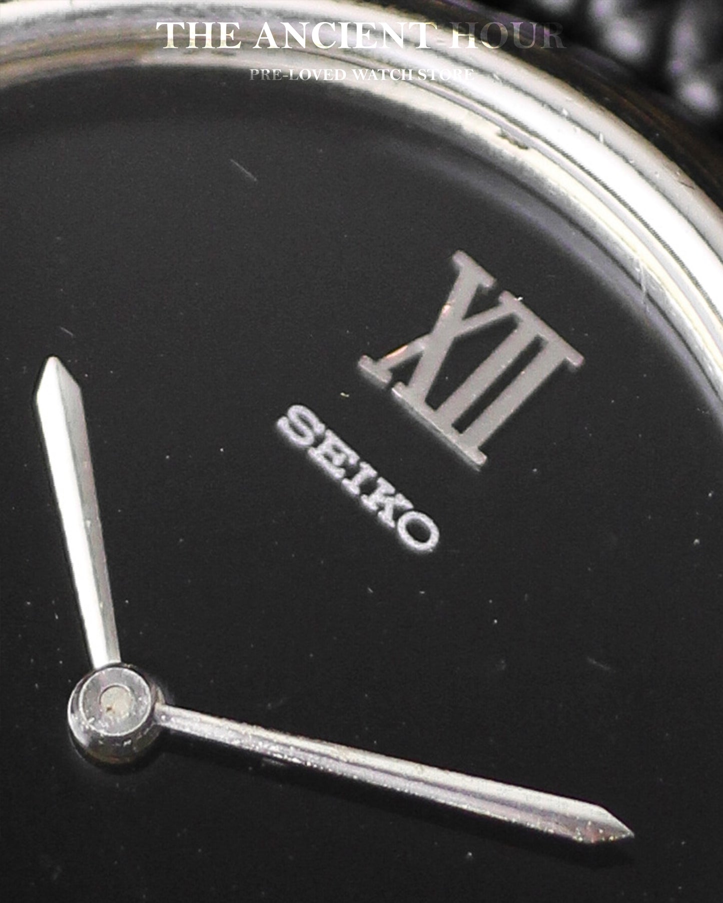 1976 Seiko Black ONYX dial Chariot "TURKEY" - Ref.2220-7250- 24J - Hi Bea mov. 28,800 BPH