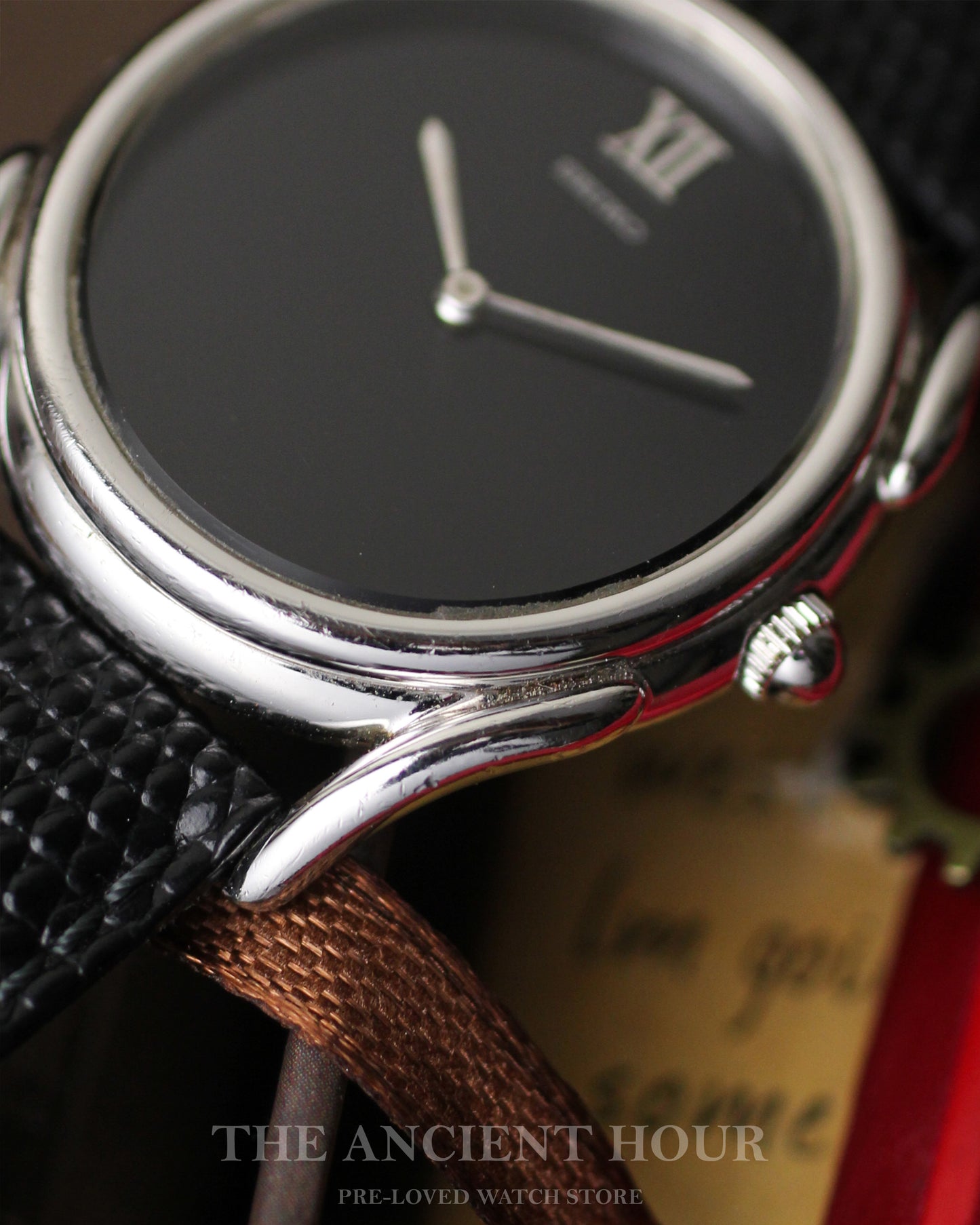 1976 Seiko Black ONYX dial Chariot "TURKEY" - Ref.2220-7250- 24J - Hi Bea mov. 28,800 BPH