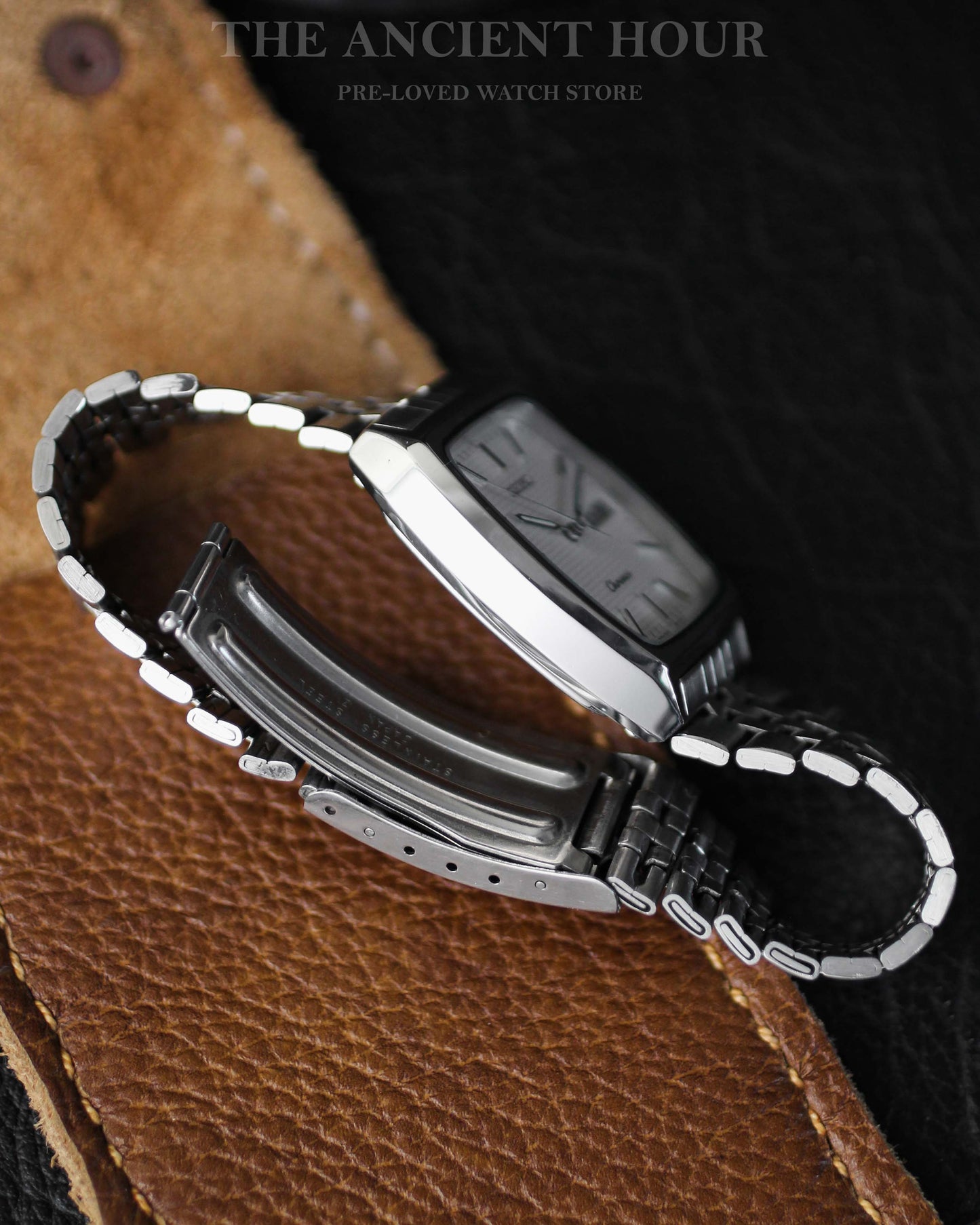 Seiko Chronos radiator dial - 5H23 Cushion case minimalist