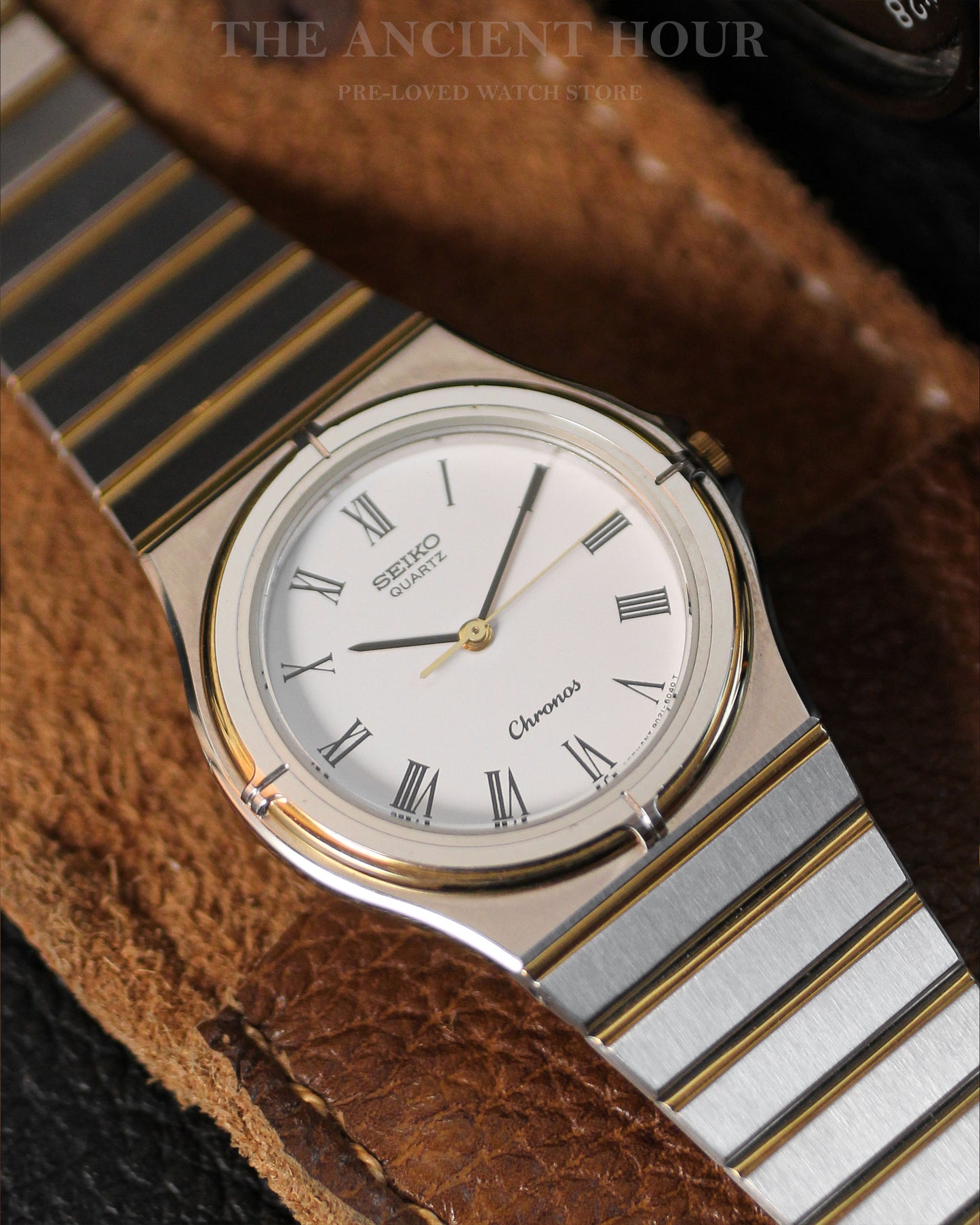 Seiko Chronos 9021-6030 - Roman dial quartz