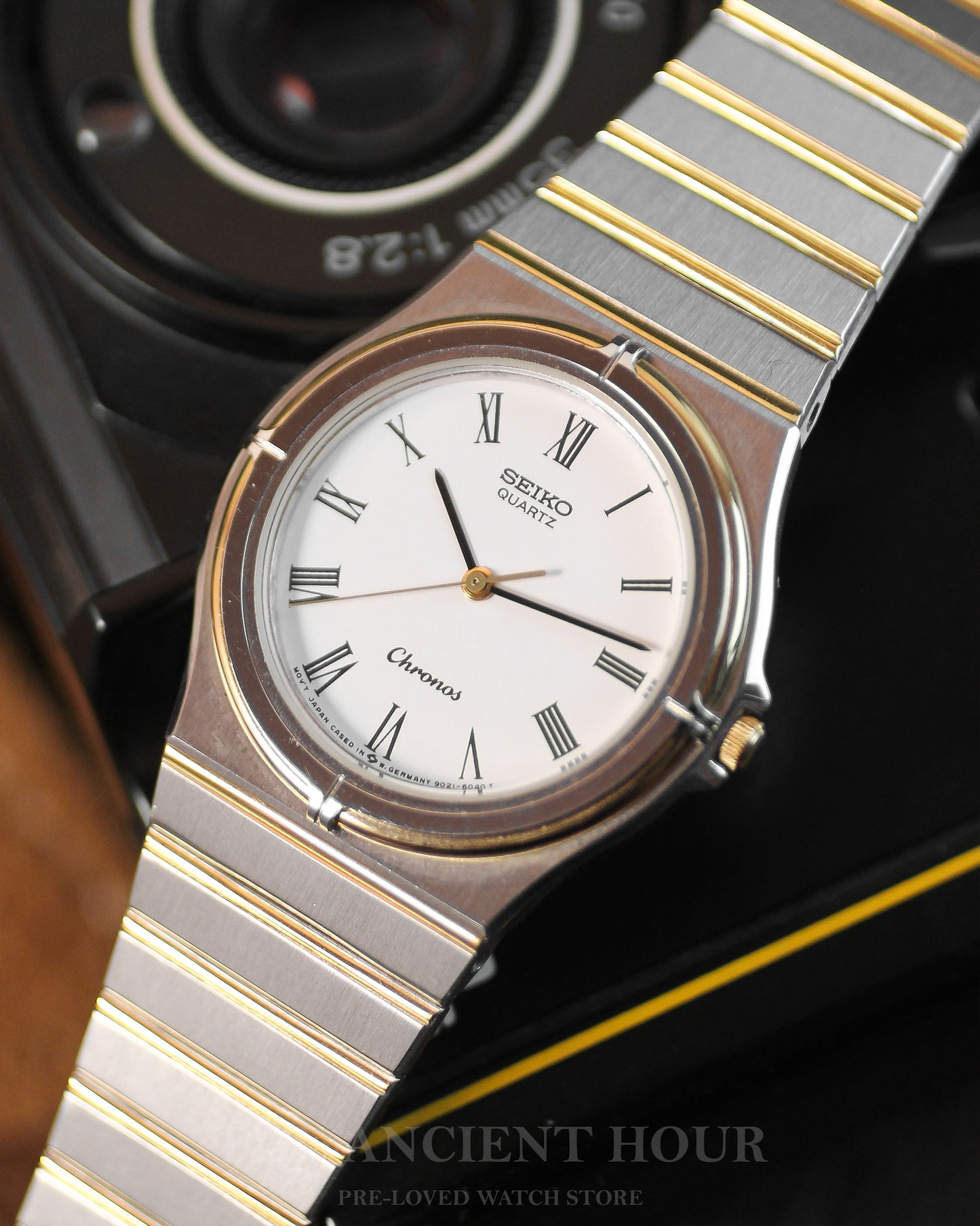 Seiko Chronos 9021-6030 - Roman dial quartz