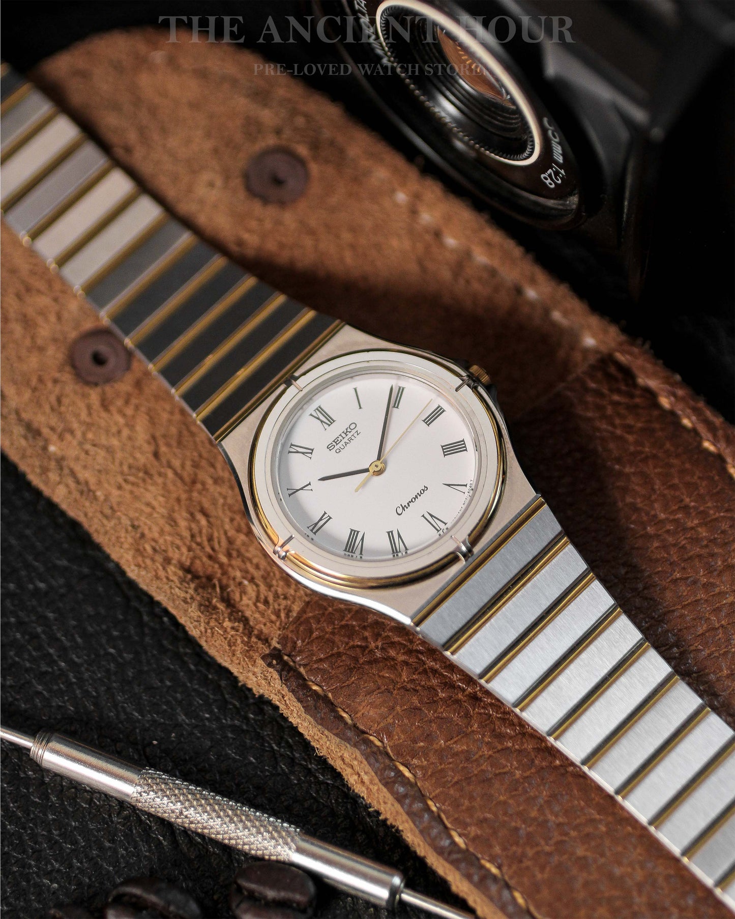 Seiko Chronos 9021-6030 - Roman dial quartz