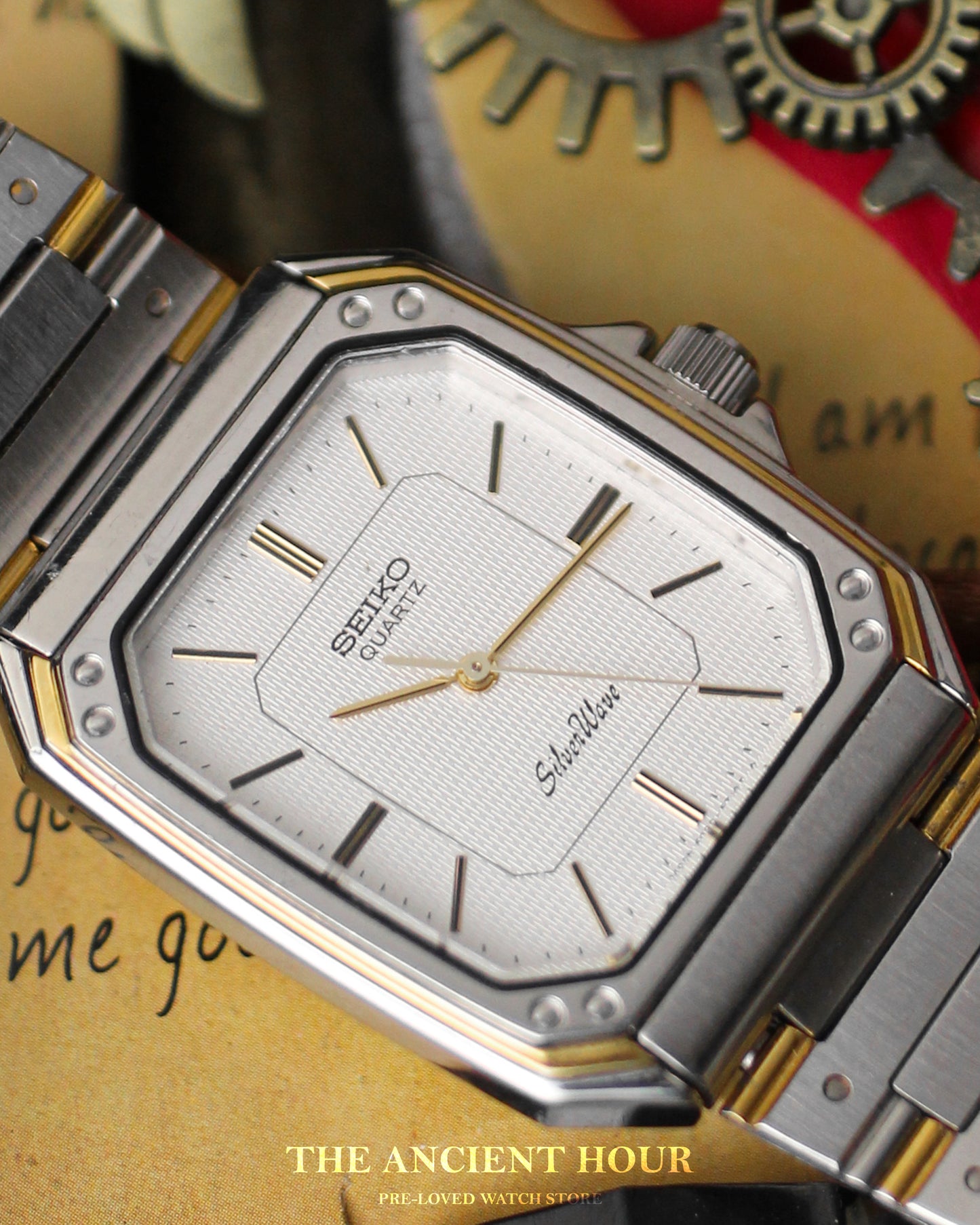 1982 Seiko Silverwave Quartz 6030-5630 | White Textured Dial