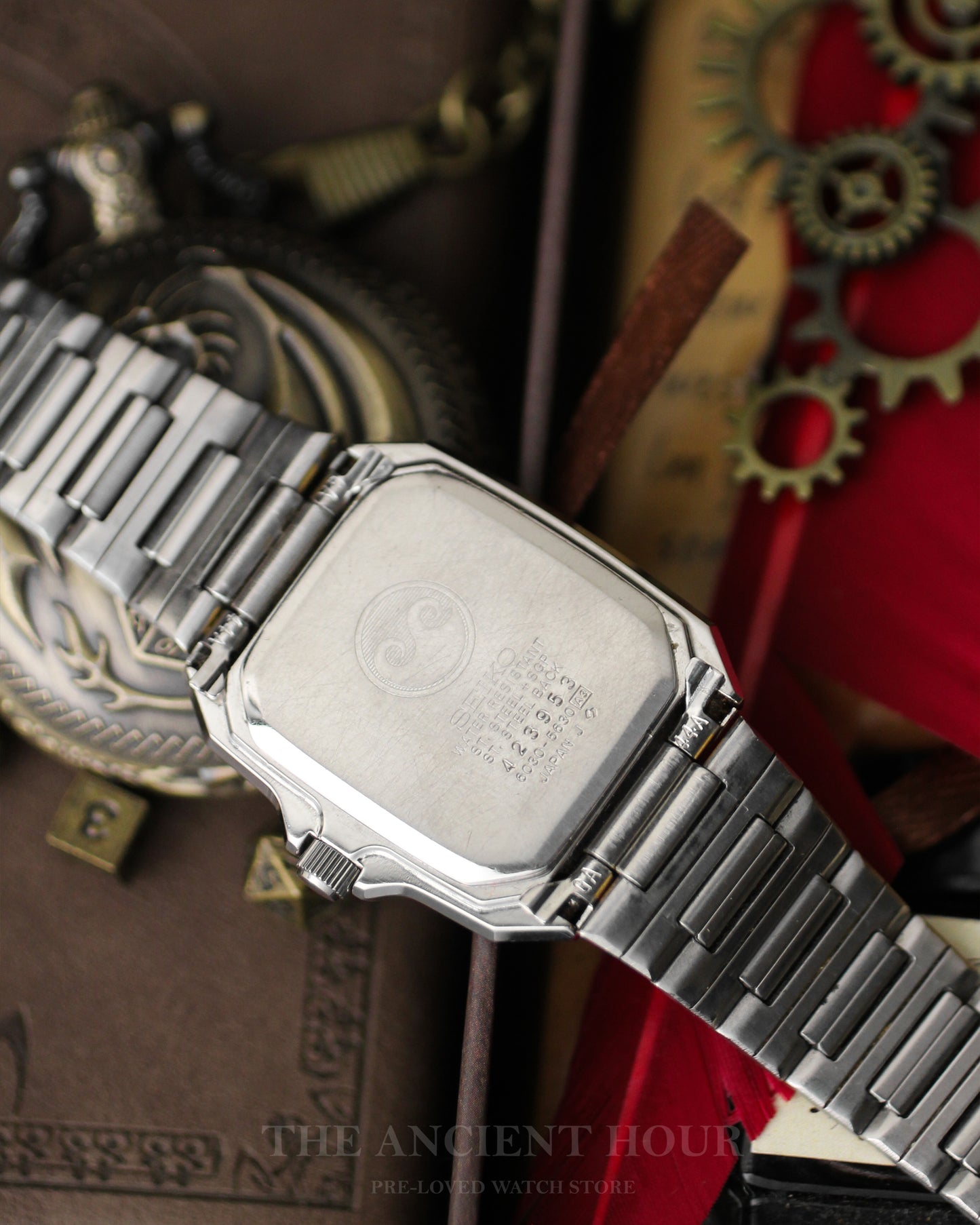 1982 Seiko Silverwave Quartz 6030-5630 | White Textured Dial