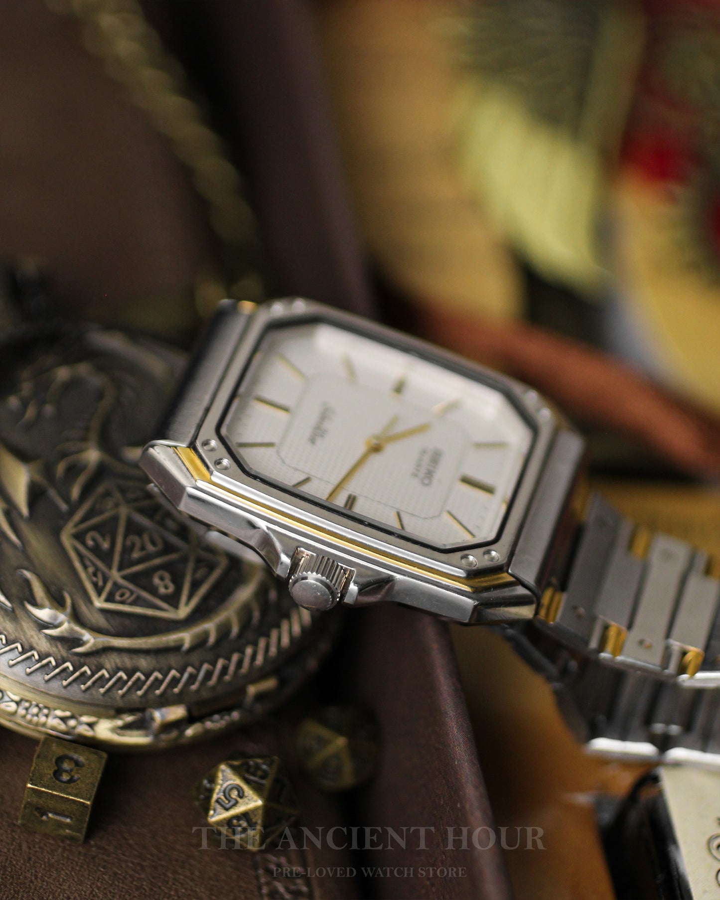 1982 Seiko Silverwave Quartz 6030-5630 | White Textured Dial