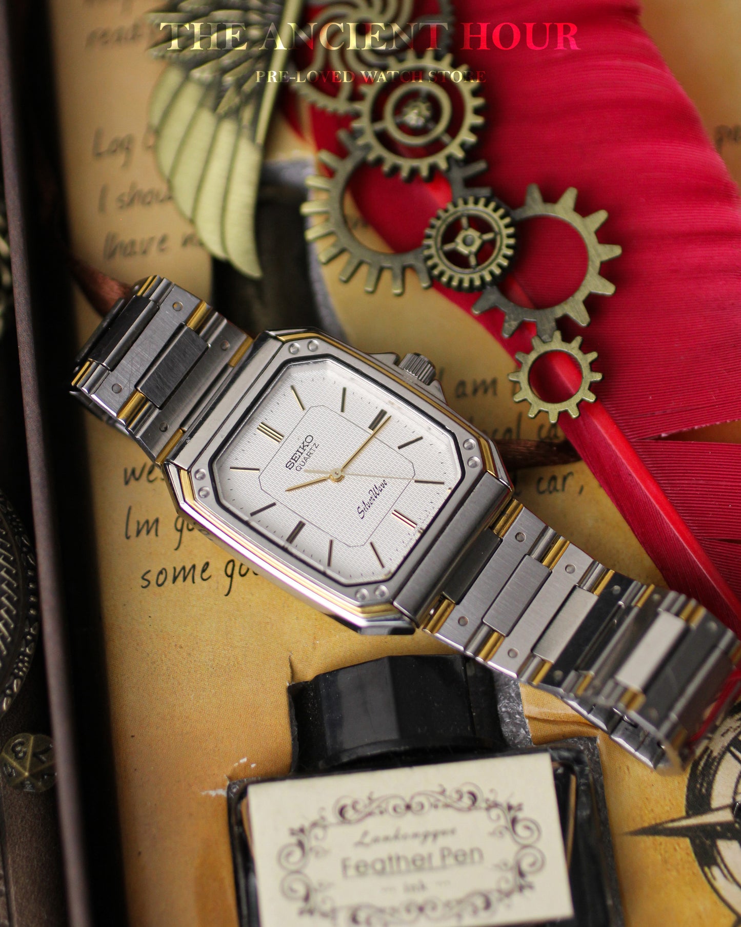 1982 Seiko Silverwave Quartz 6030-5630 | White Textured Dial