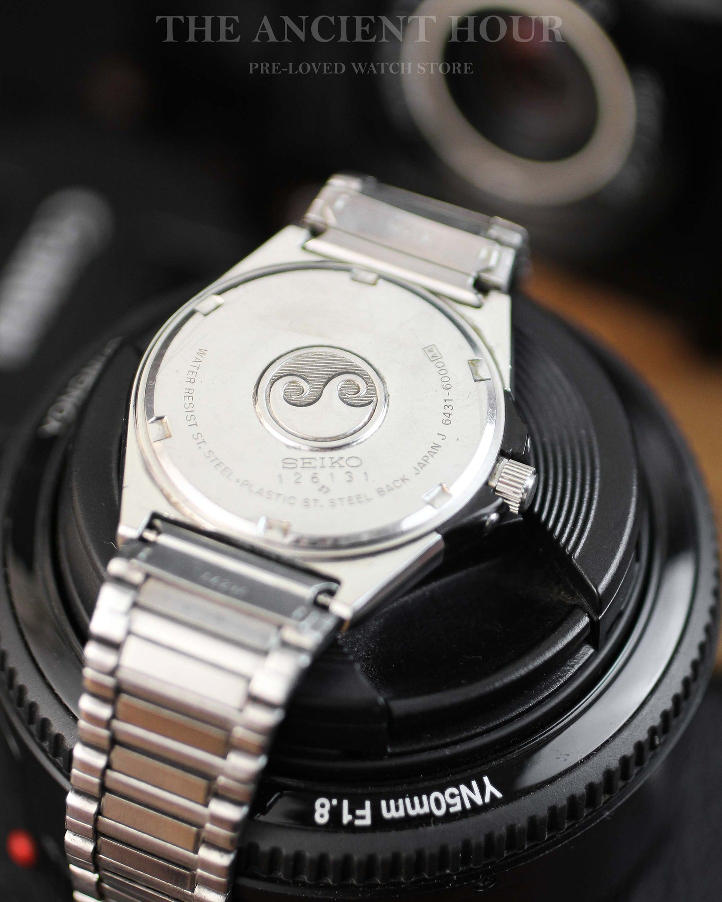 Seiko SilverWave Quartz 6431-6000 - Black Dial