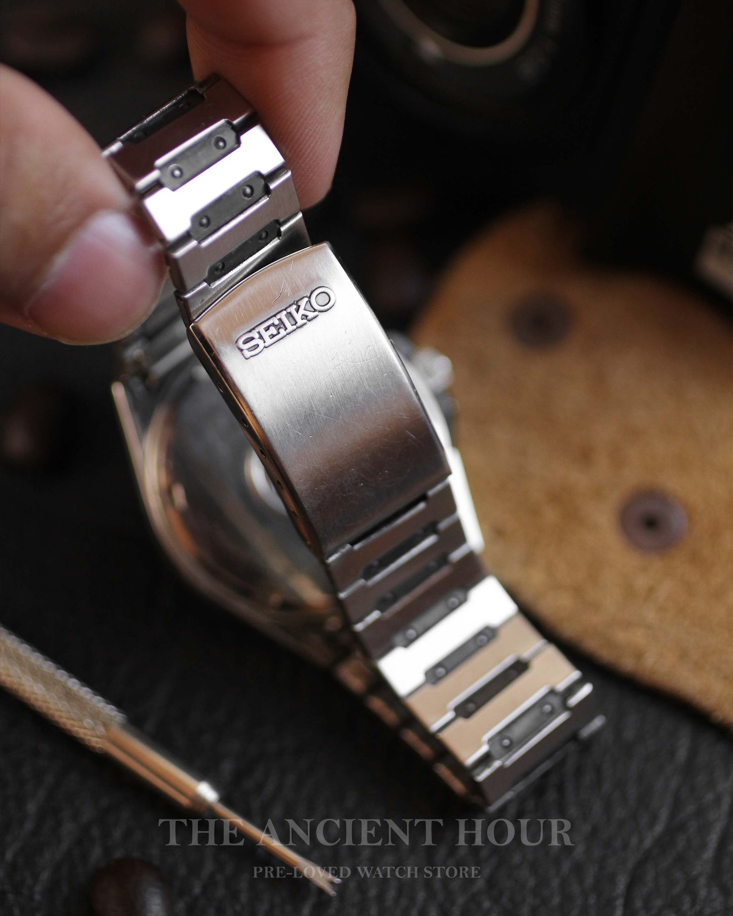 Seiko SilverWave Quartz 6431-6000 - Black Dial
