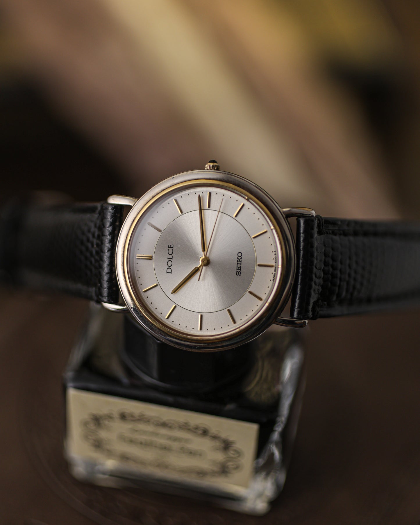 Vintage Seiko Dolce SGP Bezel – Ref. 8N41-6100