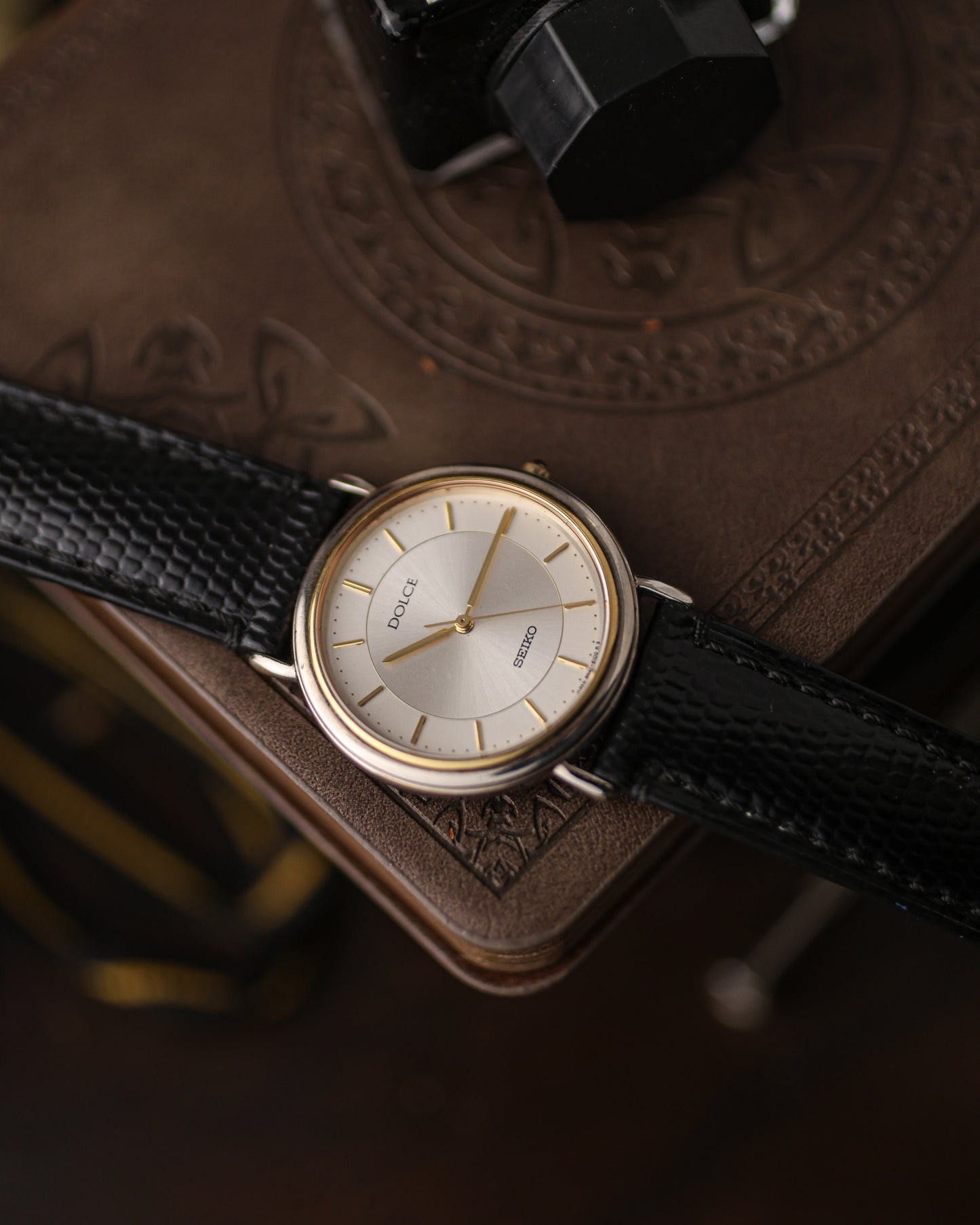 Vintage Seiko Dolce SGP Bezel – Ref. 8N41-6100