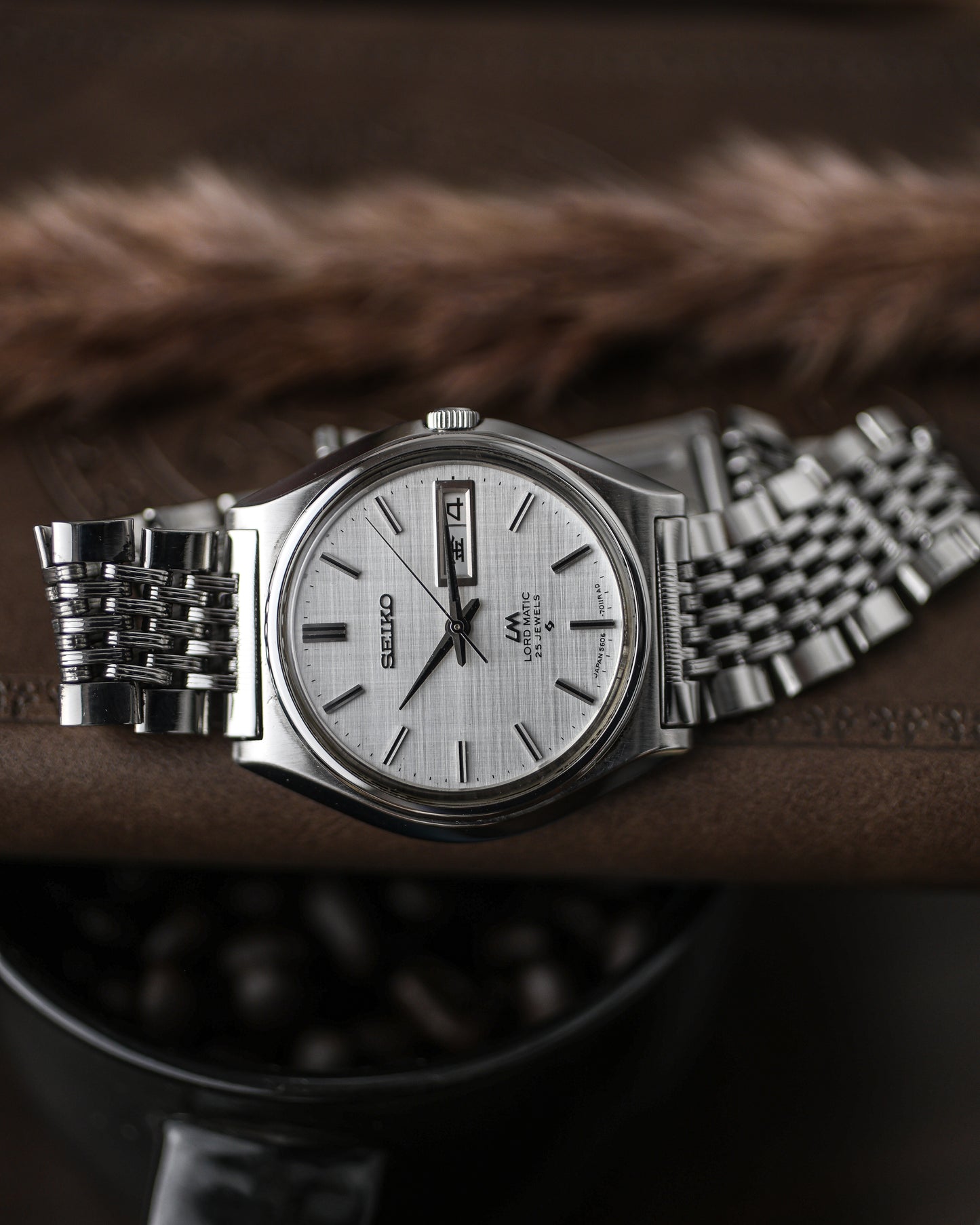 1969 Vintage Seiko LM Linen texture dial Ref. 5606-7010