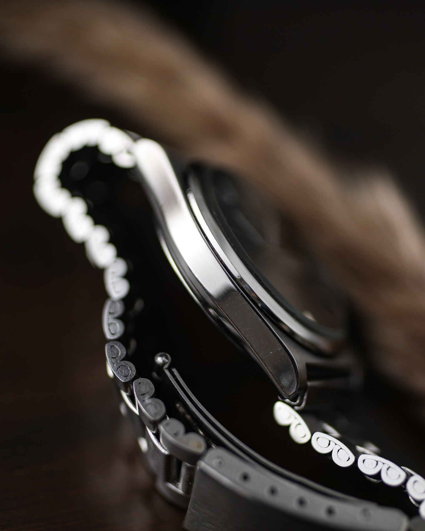 Vintage Seiko Lord Quartz Black Linen dial 7853