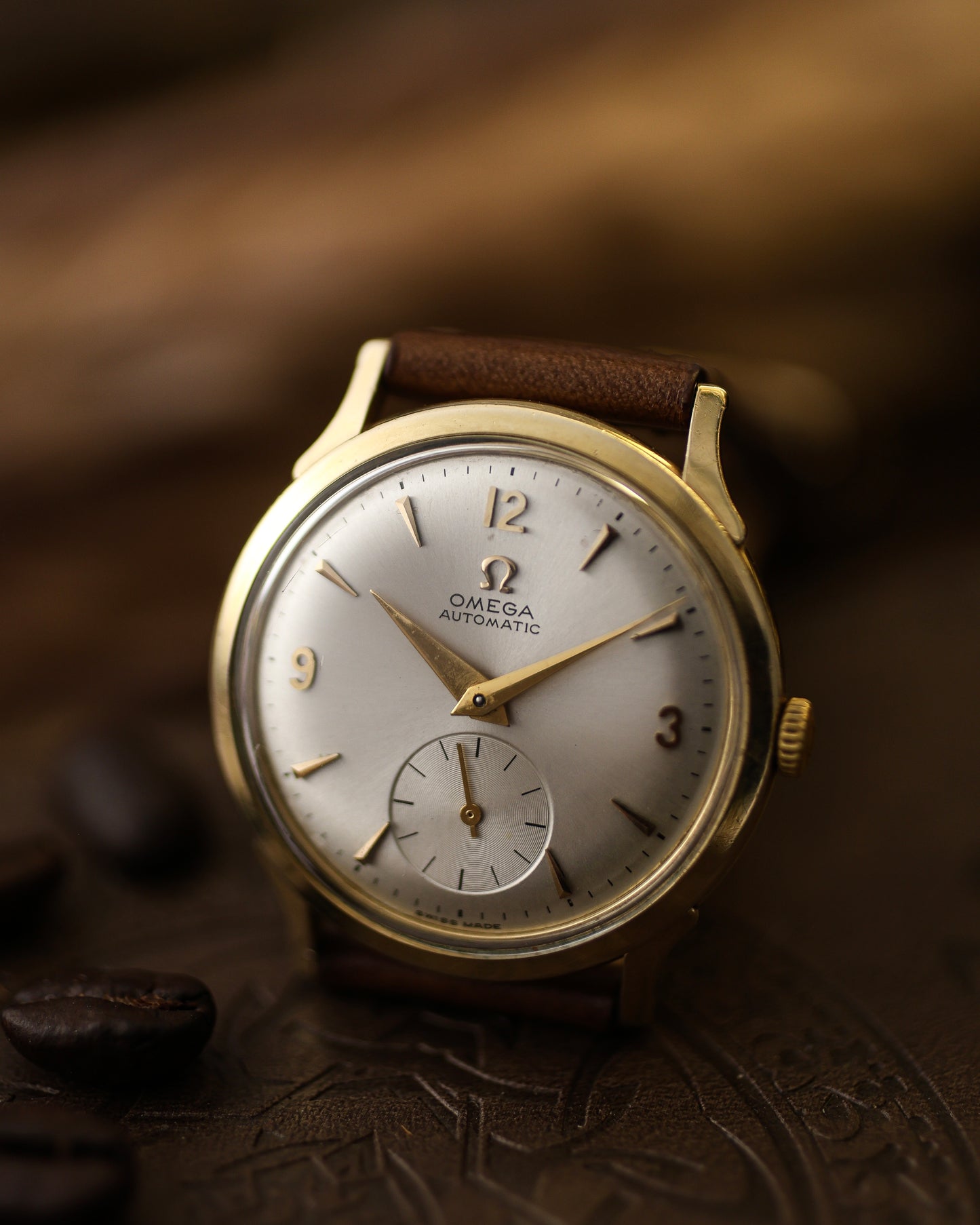 Early 1950s Vintage Omega Bumper Automatic – Cal. 344