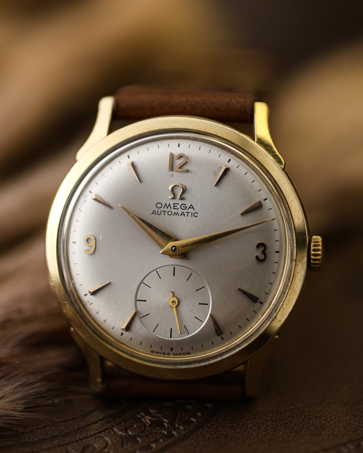 Early 1950s Vintage Omega Bumper Automatic – Cal. 344