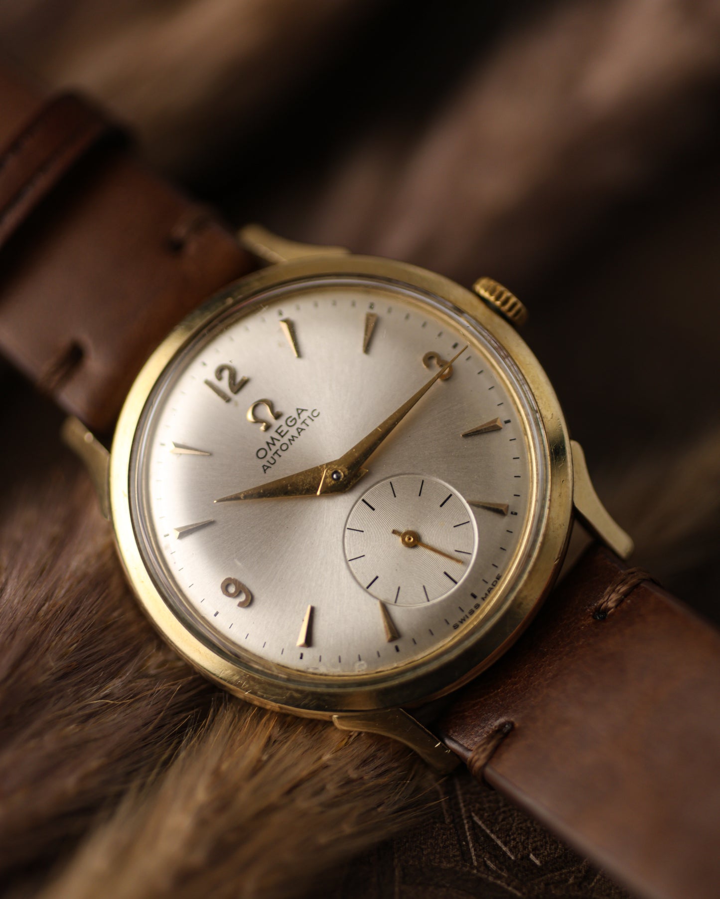 Early 1950s Vintage Omega Bumper Automatic – Cal. 344