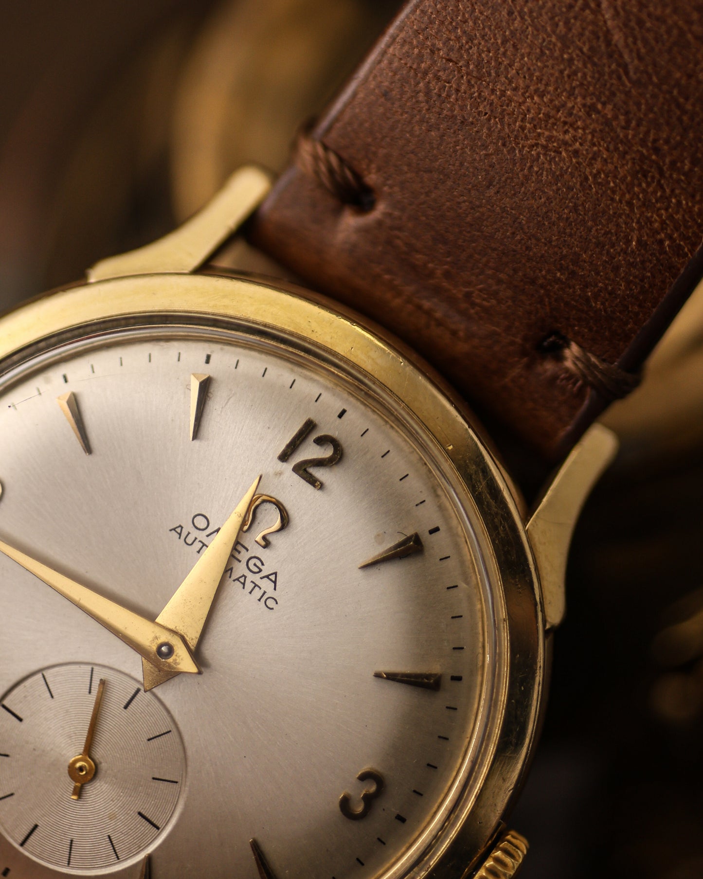 Early 1950s Vintage Omega Bumper Automatic – Cal. 344