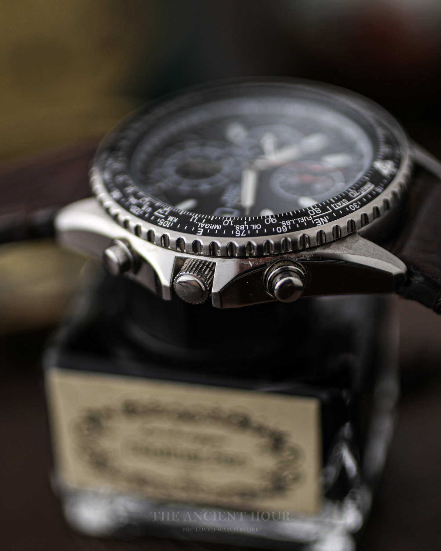 Seiko Flightmaster Chronograph 7T92-0CF0 - Blue Dial - Aviator's Watch