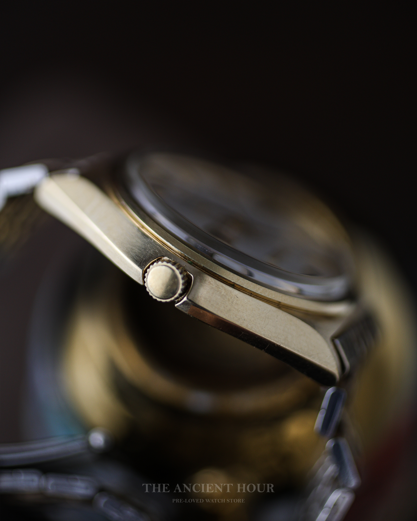 1970 Vintage Seiko Gold Plated linen dial Ref. 5606-7010