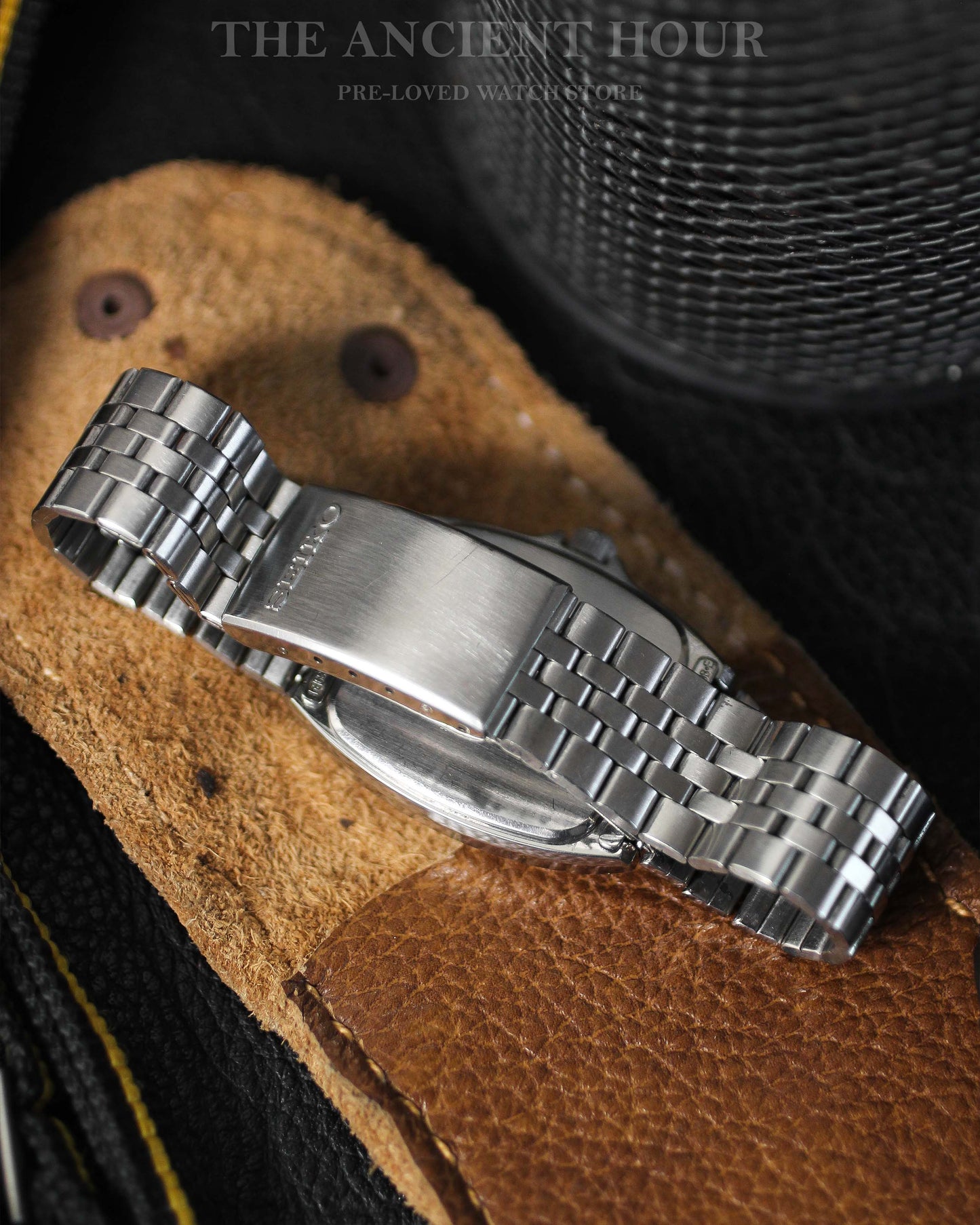 Seiko Chronos radiator dial - 5H23 Cushion case minimalist
