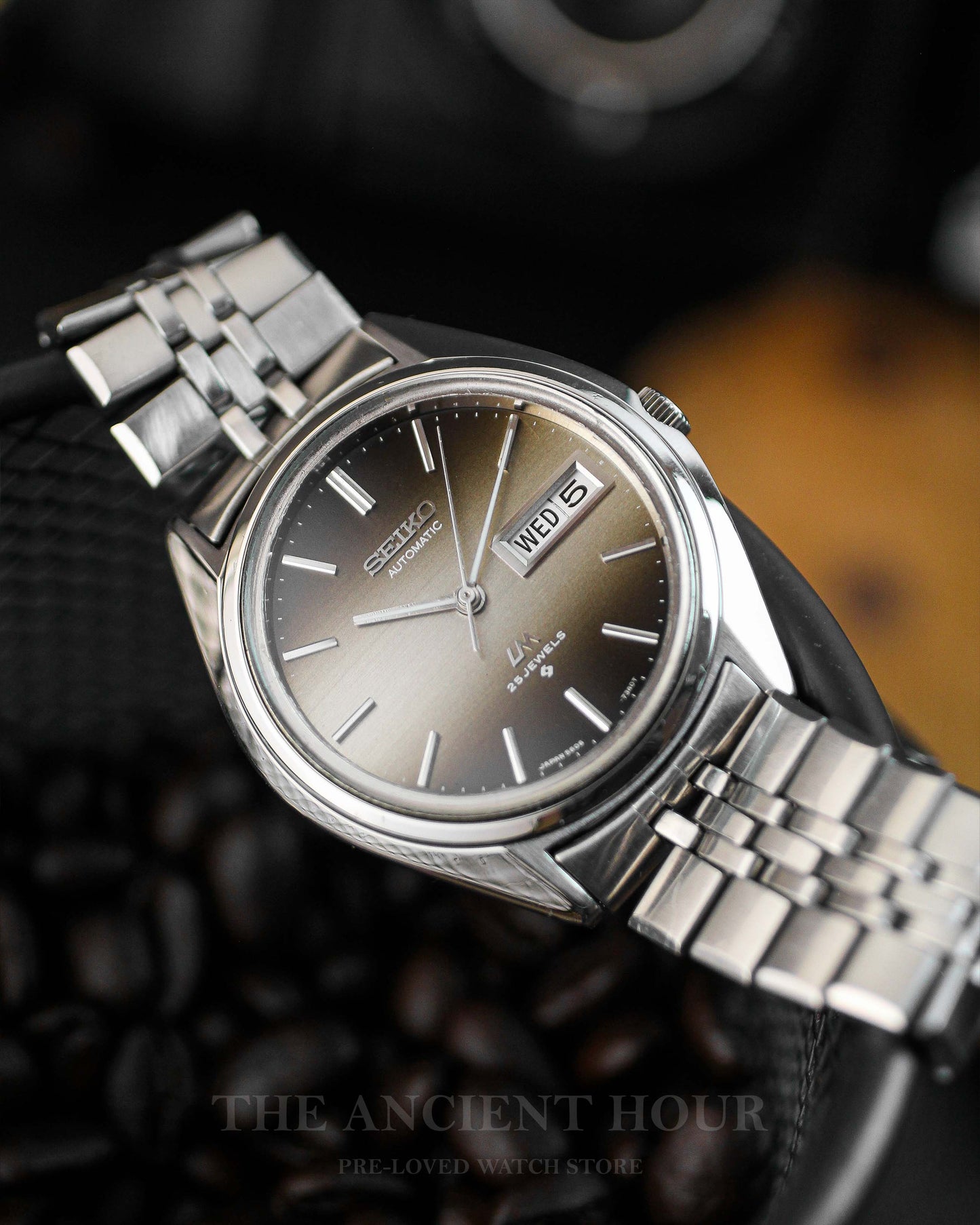 Seiko LM Cappuccino dial - Ref no.5606-7190 Automatic Men's watch