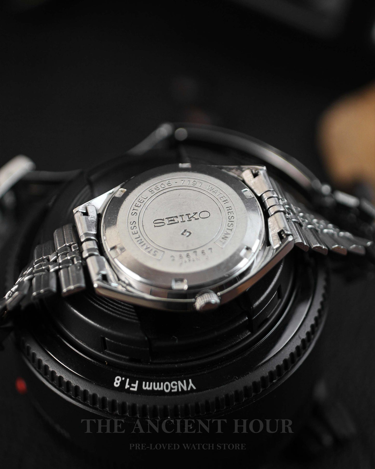 Seiko LM Cappuccino dial - Ref no.5606-7190 Automatic Men's watch