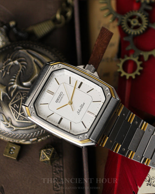 1982 Seiko Silverwave Quartz 6030-5630 | White Textured Dial