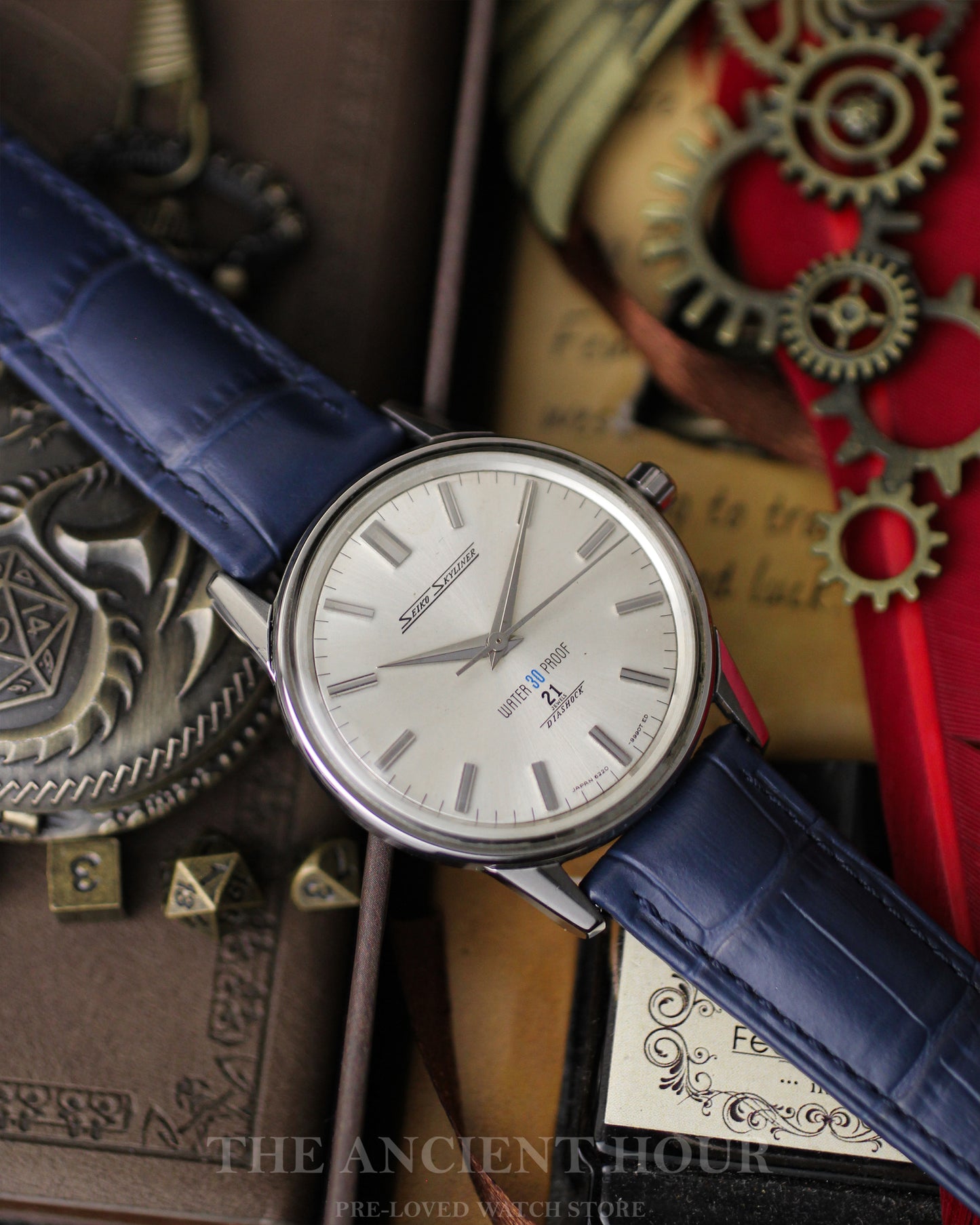 Rare Seiko Skyliner 6220-9990T Manual Winding