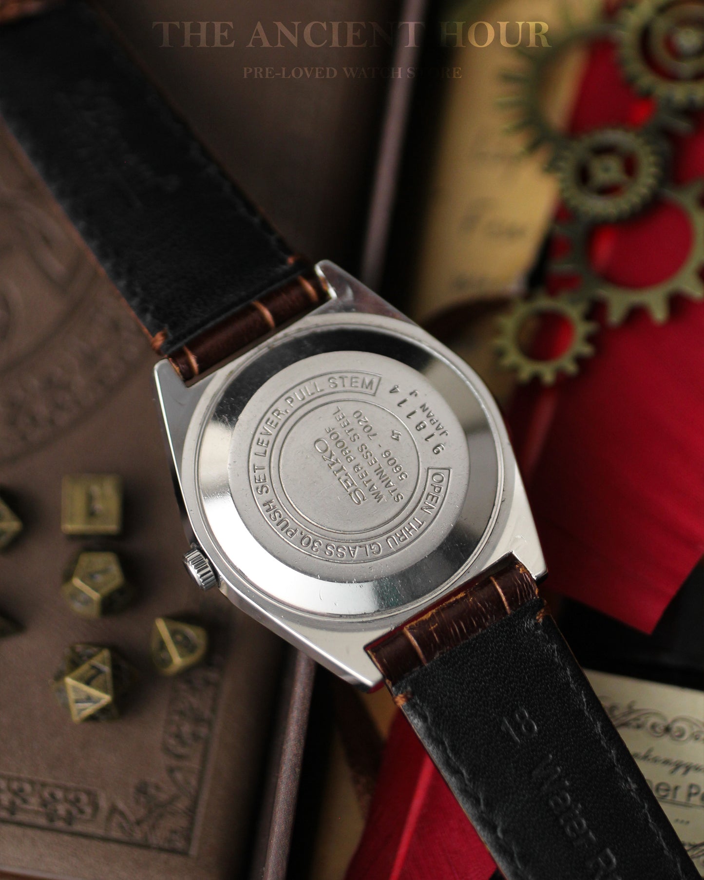 Rare Seiko Lord Matic "Baby Grand Seiko" 5606-7020 - Kanji day/date calendar